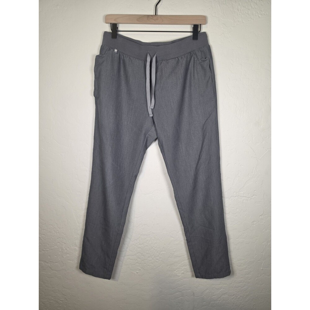 FIGS Scrubs Pants Technical Collection Womans Medium Gray 4 Pocket